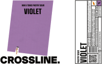 Violet beer keg